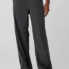 High-Waist Pursuit Trouser - Anthracite 2 High-Waist Pursuit Trouser - Anthracite -Alo Fashion Store W51208R 02125 b1 s1 a1 1 m76