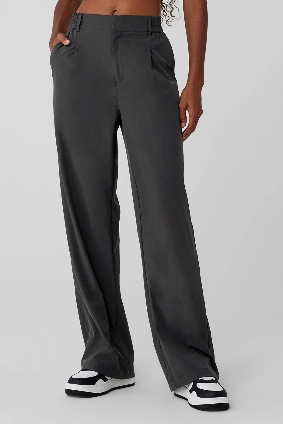 High-Waist Pursuit Trouser - Anthracite 3 High-Waist Pursuit Trouser - Anthracite