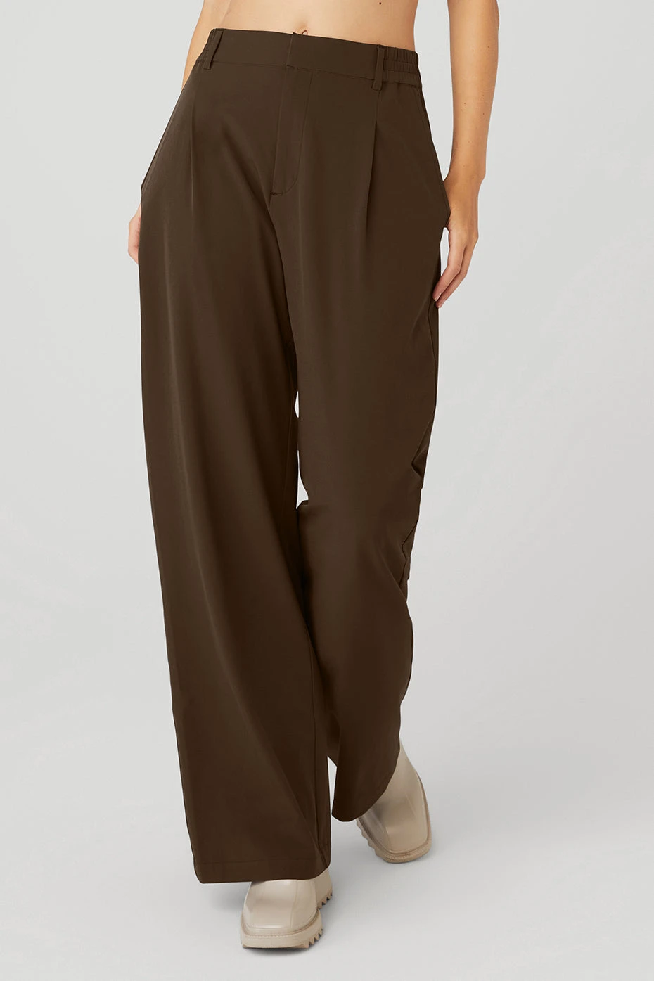 High-Waist Pursuit Trouser - Espresso 3 High-Waist Pursuit Trouser - Espresso