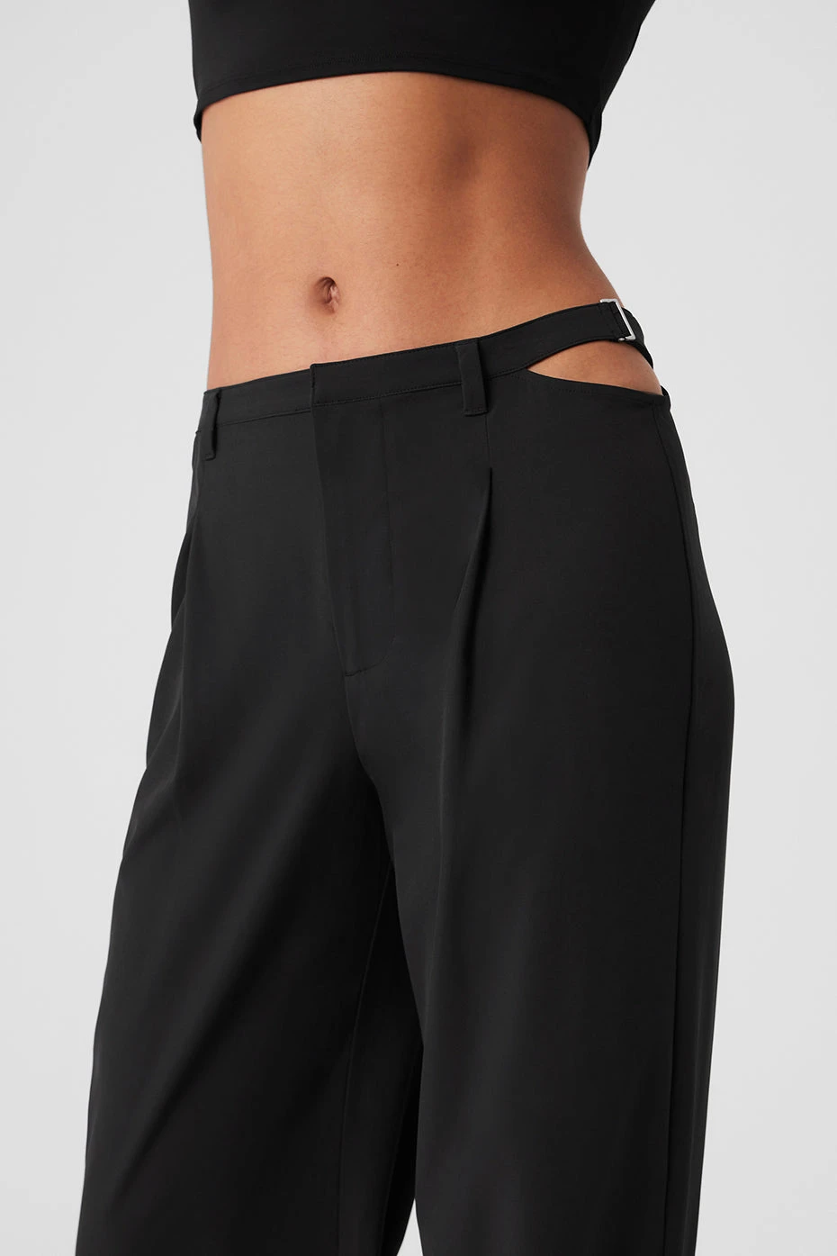 Mid-Rise Showdown Trouser - Black 7 Mid-Rise Showdown Trouser - Black - Image 5