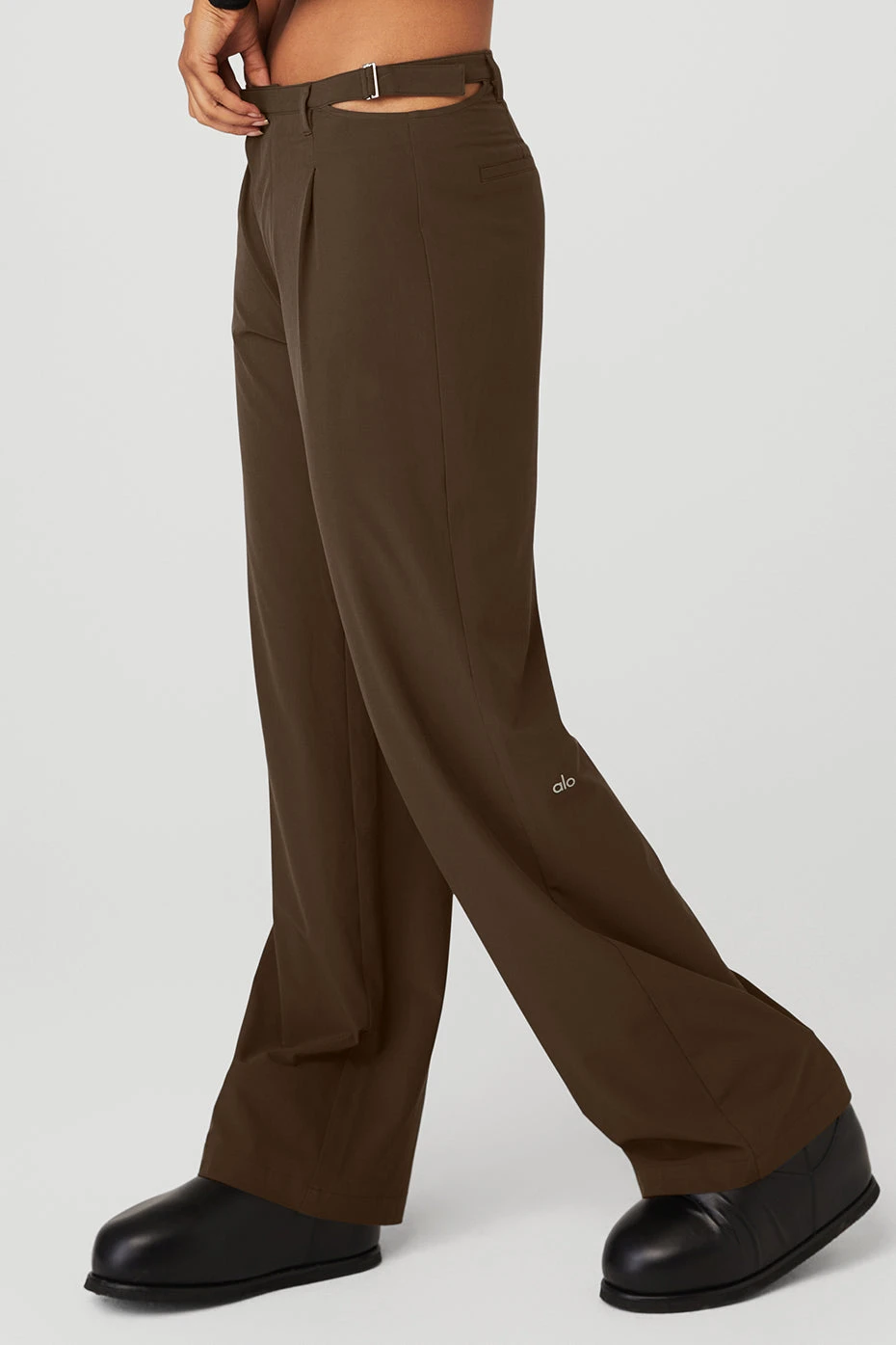 Mid-Rise Showdown Trouser - Espresso 5 Mid-Rise Showdown Trouser - Espresso - Image 3