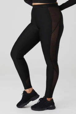 Airlift High-Waist Ballet Dream Legging - Black 8 Airlift High-Waist Ballet Dream Legging - Black -Alo Fashion Store W51235R 01 b1 s4 a3 1 m127