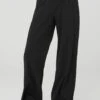 High-Waist Dreamscape Trouser (Long) - Black 2 High-Waist Dreamscape Trouser (Long) - Black -Alo Fashion Store W51261R 01 b1 s1 a1 1 m18