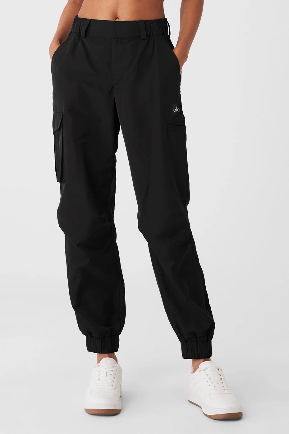 High-Waist Break Line Jogger - Black 3 High-Waist Break Line Jogger - Black