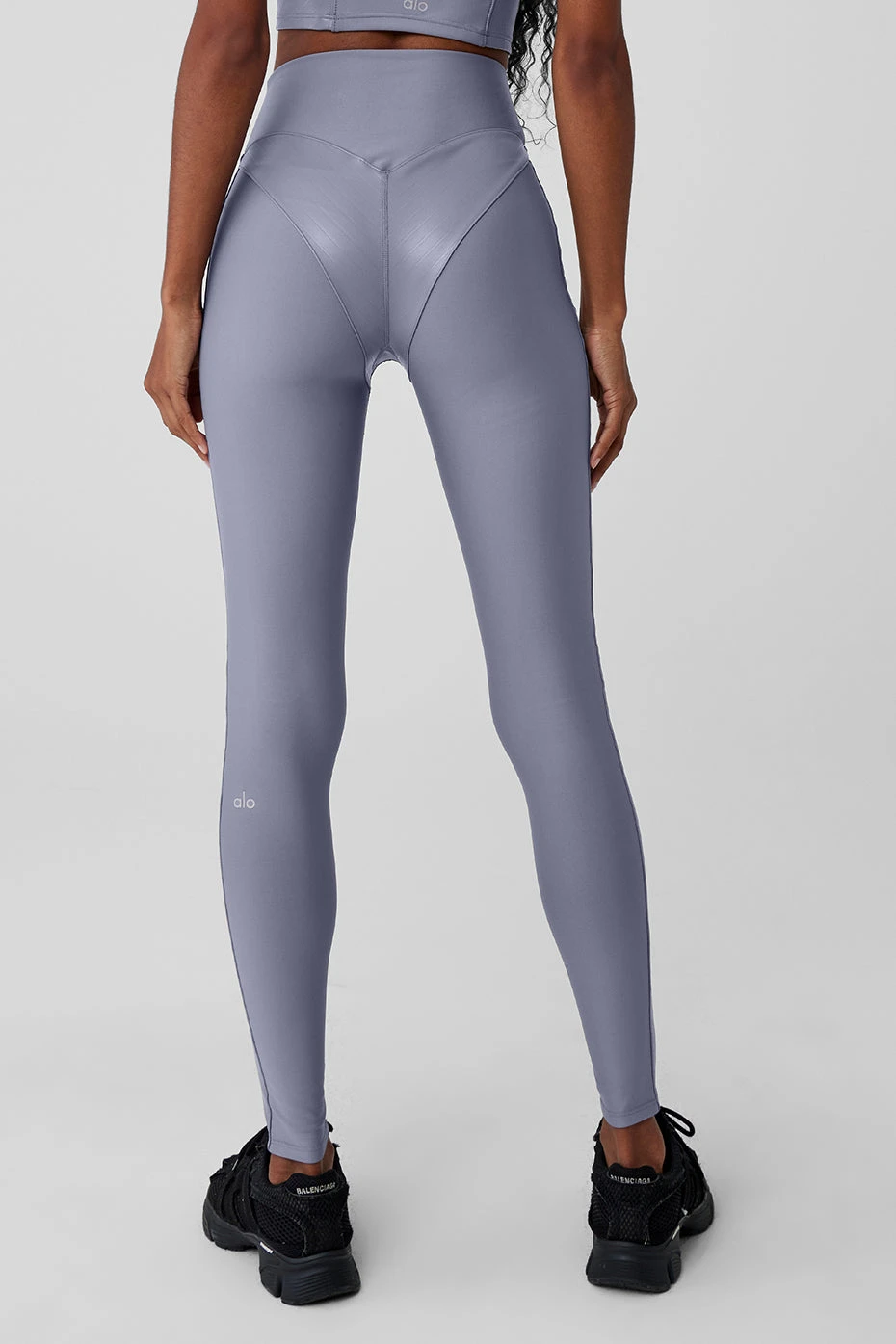 Airlift Winter Warm High-Waist Supermoto Legging - Fog 4 Airlift Winter Warm High-Waist Supermoto Legging - Fog - Image 2