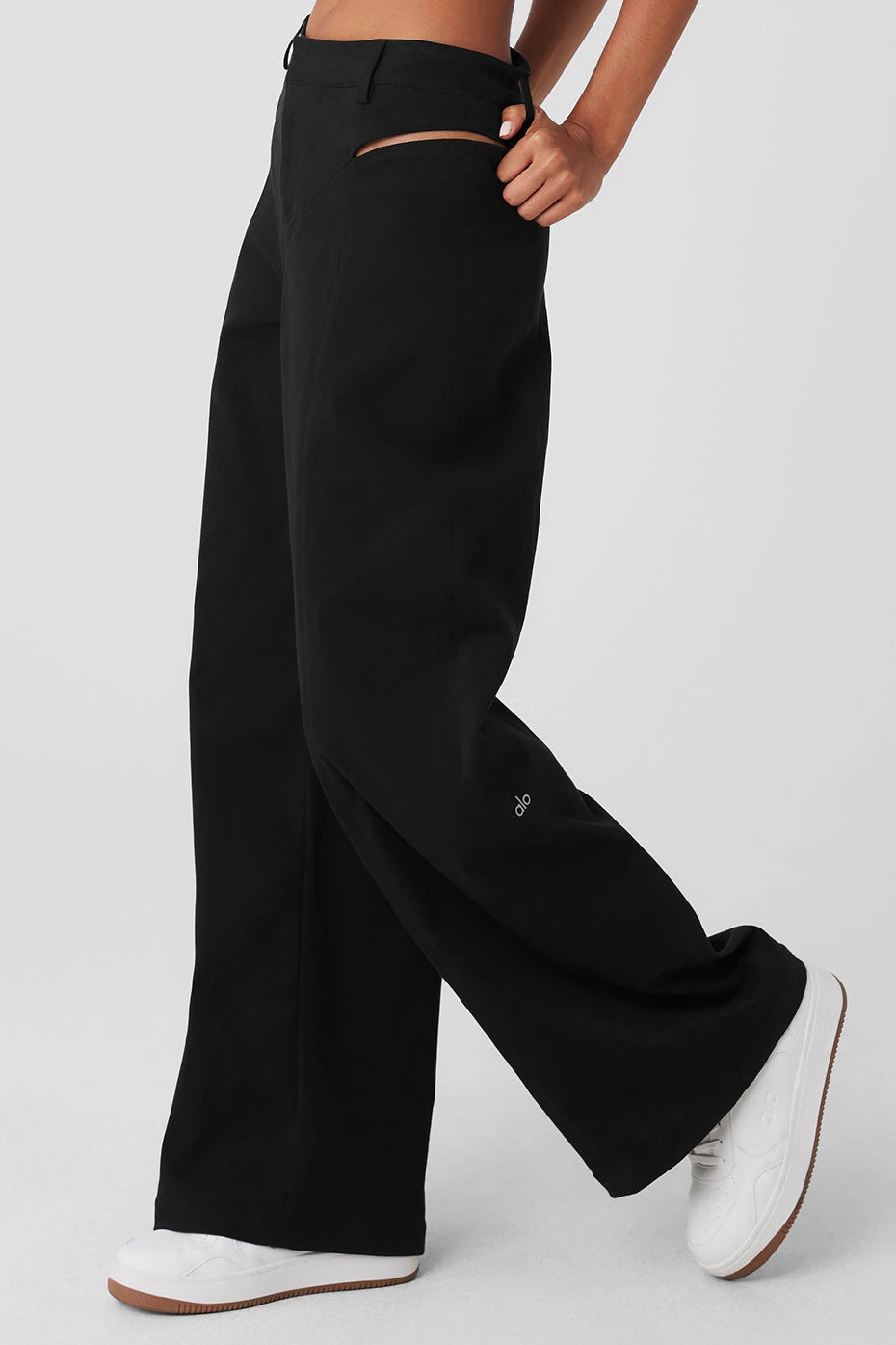 High-Waist Risk Taker Trouser - Black 5 High-Waist Risk Taker Trouser - Black - Image 3