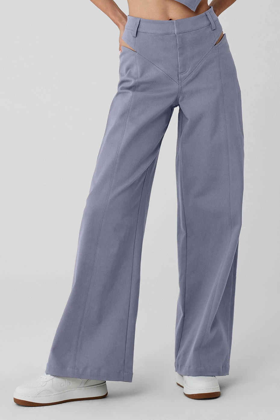 High-Waist Risk Taker Trouser - Fog 3 High-Waist Risk Taker Trouser - Fog
