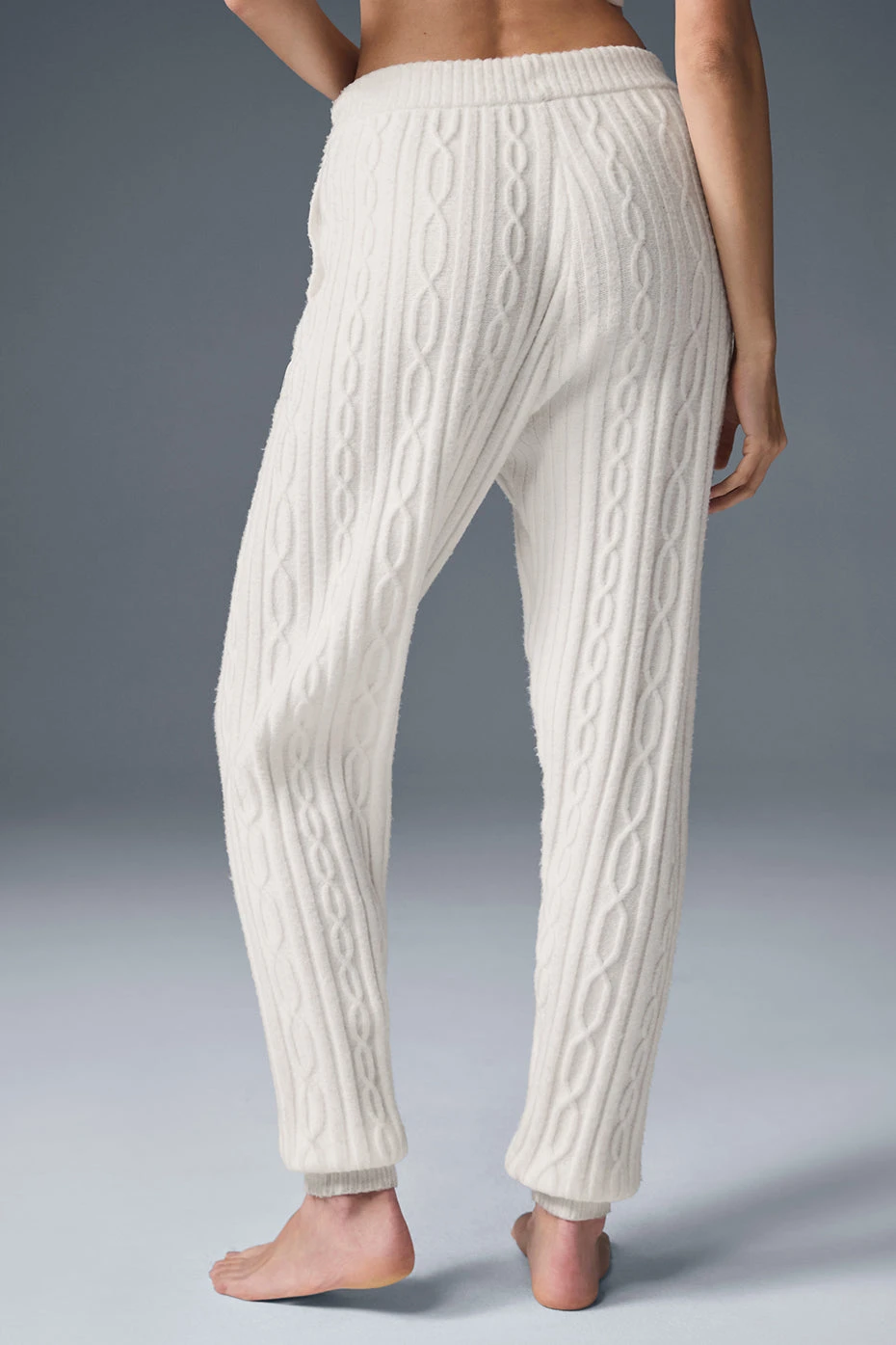 Cable Knit Winter Bliss Pant - Ivory 4 Cable Knit Winter Bliss Pant - Ivory - Image 2