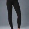 Alosoft High-Waist Head Start Legging - Black 2 Alosoft High-Waist Head Start Legging - Black -Alo Fashion Store W51384R 01 b1 s1 a1 1 m91