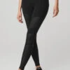 High-Waist Moto Legging - Black/Black Glossy 2 High-Waist Moto Legging - Black/Black Glossy -Alo Fashion Store W5494R 00785 b1 s1 a1 1 m54