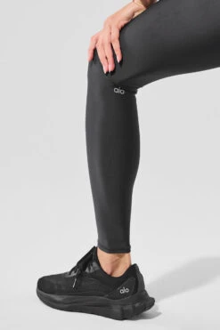 High-Waist Airlift Legging - Anthracite -Alo Fashion Store W5561R 02125 b1 s1 a4 1 m206