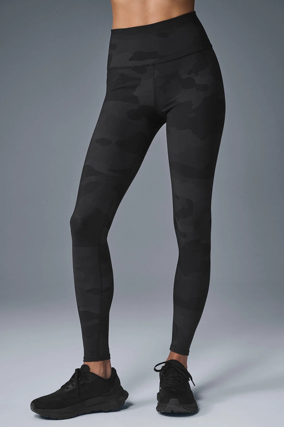 High-Waist Camo Vapor Legging - Black Camouflage 3 High-Waist Camo Vapor Legging - Black Camouflage