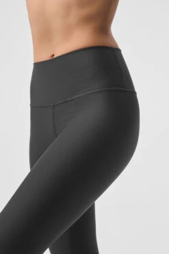 7/8 High-Waist Airlift Legging - Anthracite 9 7/8 High-Waist Airlift Legging - Anthracite -Alo Fashion Store W5766R 02125 b1 s1 a4 1 m54