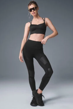 7/8 High-Waist Moto Legging - Black 8 7/8 High-Waist Moto Legging - Black -Alo Fashion Store W5767R 01 b1 s1 a3 1 m100 1eb04728 f067 4c02 b65f 5ec730306ed7
