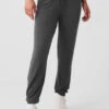 Soho Sweatpant - Anthracite -Alo Fashion Store W5912R 02125 b1 s1 a1 1 m125
