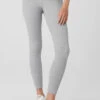 Ribbed High-Waist 7/8 Blissful Legging - Athletic Heather Grey 1 Ribbed High-Waist 7/8 Blissful Legging - Athletic Heather Grey -Alo Fashion Store W5987R 02910 b1 s1 a1 1 m54 8bff5cb1 d723 4926 8a90 d39fea140ea1