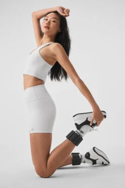 5" Airbrush High-Waist Biker Short - White 8 5" Airbrush High-Waist Biker Short - White -Alo Fashion Store W6311R 01 b1 s1 a4 1 m54 8f1d640b fbe2 46d4 8ff2 05c4ed9c4e80