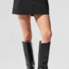 Fan Club Mini Skirt - Black 2 Fan Club Mini Skirt - Black -Alo Fashion Store W6356R 01 b1 s1 a1 1 m91