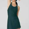 Airlift Fly Dress - Midnight Green 2 Airlift Fly Dress - Midnight Green -Alo Fashion Store W8155R 04570 b1 s1 a1 1 m54