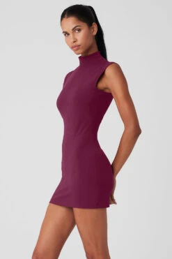 Run It Back Dress - Wild Berry 10 Run It Back Dress - Wild Berry -Alo Fashion Store W8200R 05132 b1 s1 a1 1 m18