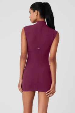 Run It Back Dress - Wild Berry 9 Run It Back Dress - Wild Berry -Alo Fashion Store W8200R 05132 b1 s1 a3 1 m18