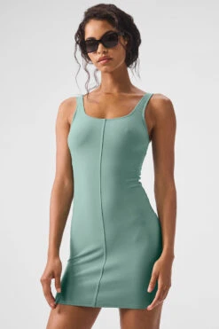 Alosoft Head Start Dress - Botanical Green 8 Alosoft Head Start Dress - Botanical Green -Alo Fashion Store W8261R 05444 b1 s1 a1 2 m18