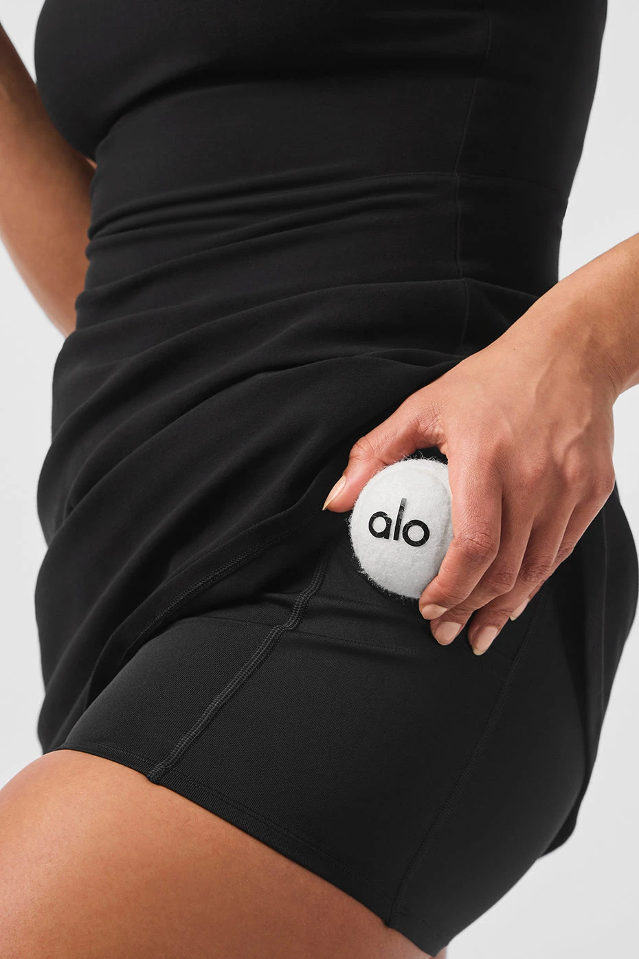 Alosoft Backspin Dress - Black 9 Alosoft Backspin Dress - Black - Image 7